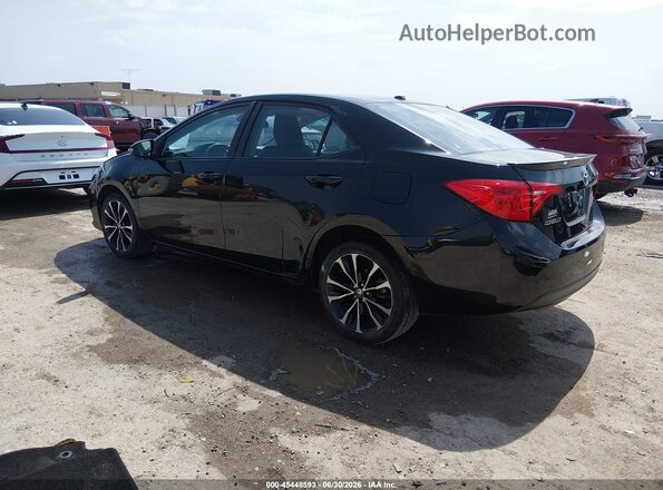 5YFBURHE1JP801335 2018 TOYOTA COROLLA Черный Задняя левая четверть