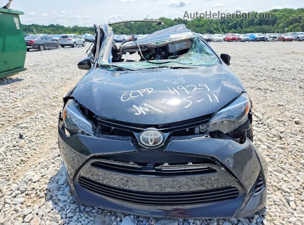5YFBURHE1JP804929 2018 TOYOTA COROLLA Black წინა ხედი