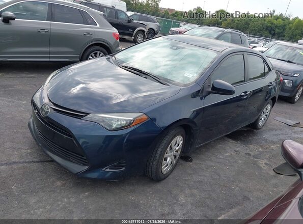 5YFBURHE1KP861844 2019 TOYOTA COROLLA Black Front left