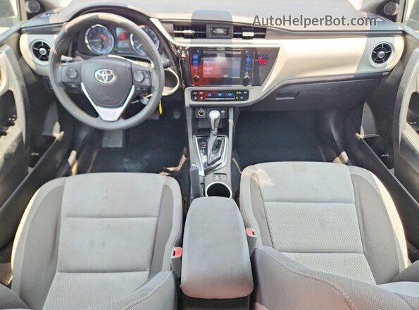 5YFBURHE1KP902747 2019 TOYOTA COROLLA Black Widok deski rozdzielczej