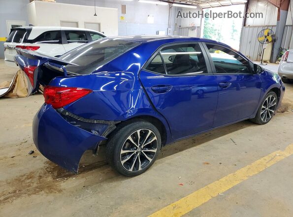 5YFBURHE1KP913344 2019 TOYOTA COROLLA Blue Rear right