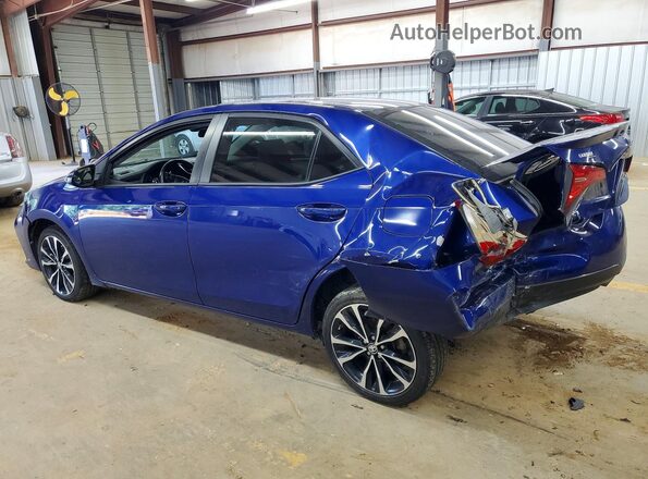 5YFBURHE1KP913344 2019 TOYOTA COROLLA Blue Rear left