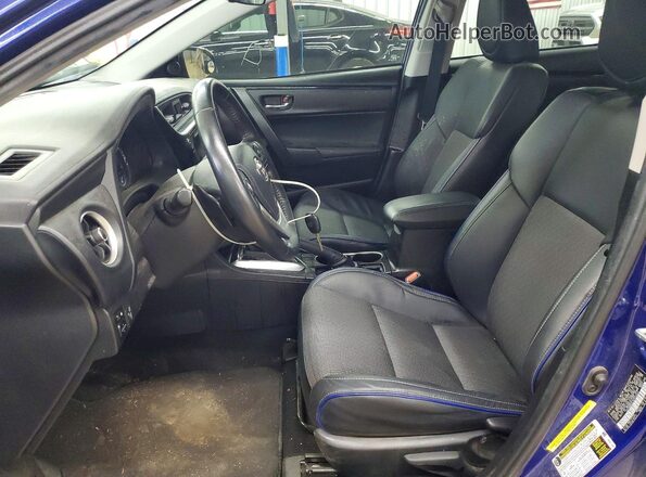 5YFBURHE1KP913344 2019 TOYOTA COROLLA Blue Front interior view