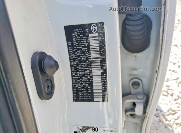 5YFBURHE2GP366964 2016 TOYOTA COROLLA Белый Вид подкапотного пространства