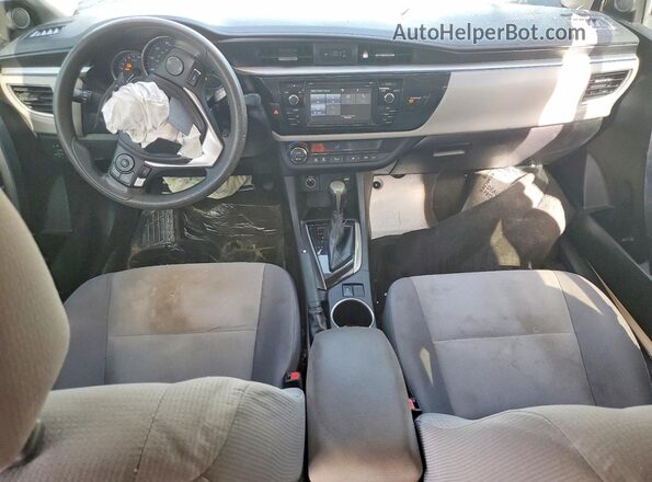 5YFBURHE2GP366964 2016 TOYOTA COROLLA Белый Вид панели приборов