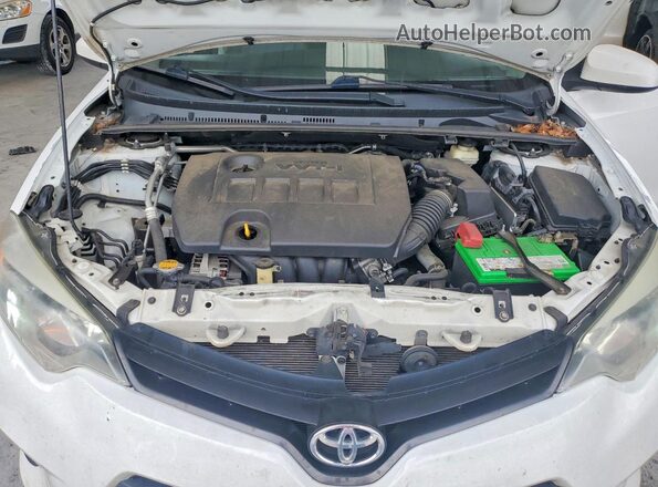 5YFBURHE2GP413085 2016 TOYOTA COROLLA White უკანა სალონის ხედი