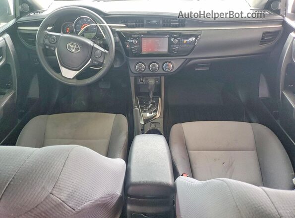 5YFBURHE2GP413085 2016 TOYOTA COROLLA White წინა პანელის ხედი
