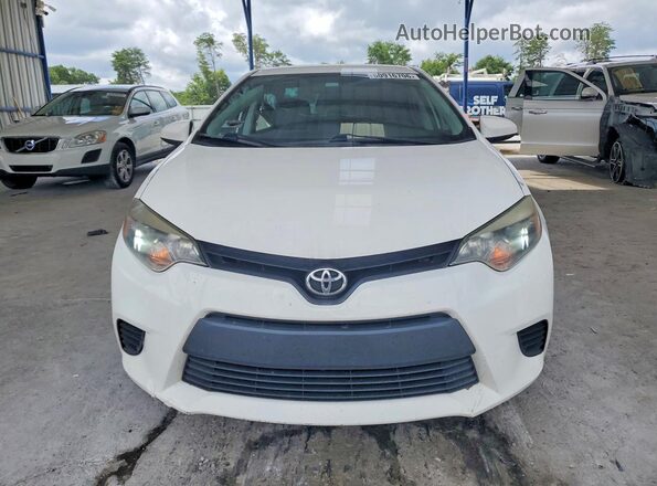 5YFBURHE2GP413085 2016 TOYOTA COROLLA White წინა ხედი