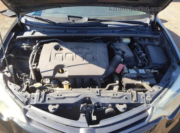 5YFBURHE2GP413863 2016 TOYOTA COROLLA Black Rear interior view