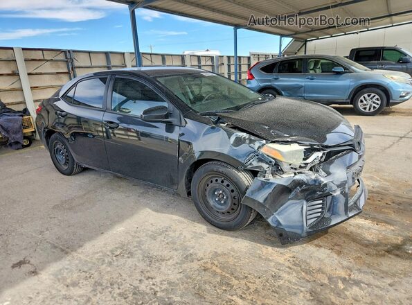 5YFBURHE2GP414740 2016 TOYOTA COROLLA Black Передня права чверть