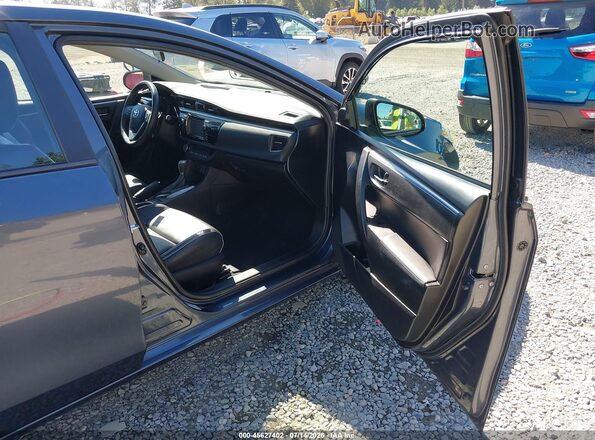 5YFBURHE2GP425821 2016 TOYOTA COROLLA Gray Widok wnętrza z przodu