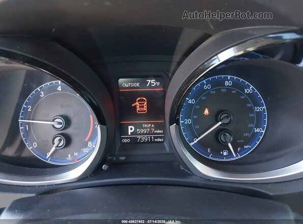 5YFBURHE2GP425821 2016 TOYOTA COROLLA Gray Widok tylnych siedzeń
