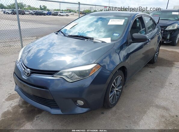 5YFBURHE2GP447012 2016 TOYOTA COROLLA Gray Передня ліва чверть