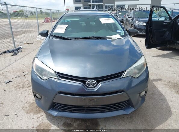 5YFBURHE2GP447012 2016 TOYOTA COROLLA Gray Вид щитка приладів