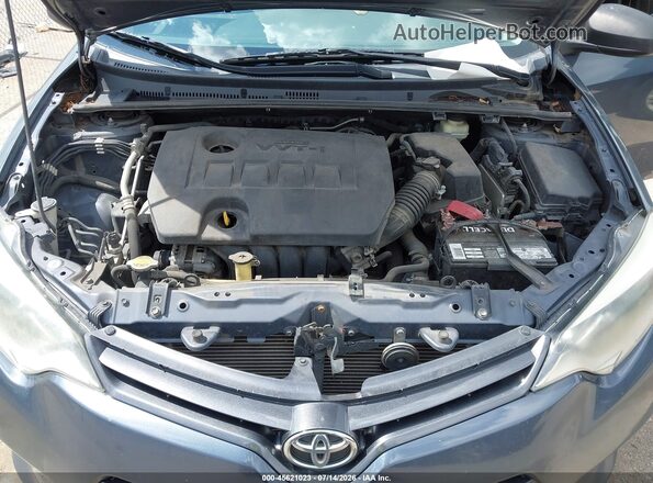 5YFBURHE2GP447012 2016 TOYOTA COROLLA Gray Вид ззаду