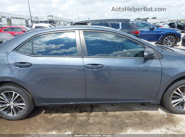 5YFBURHE2GP447012 2016 TOYOTA COROLLA Gray Вид задньої частини салону