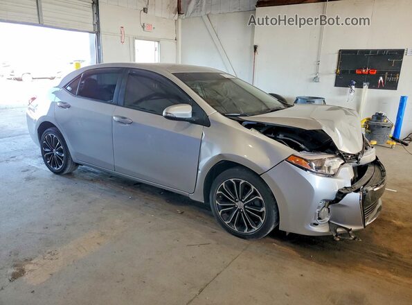 5YFBURHE2GP474100 2016 TOYOTA COROLLA Silver Front right