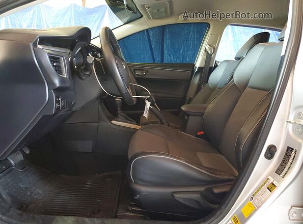 5YFBURHE2GP474100 2016 TOYOTA COROLLA Silver Front interior view