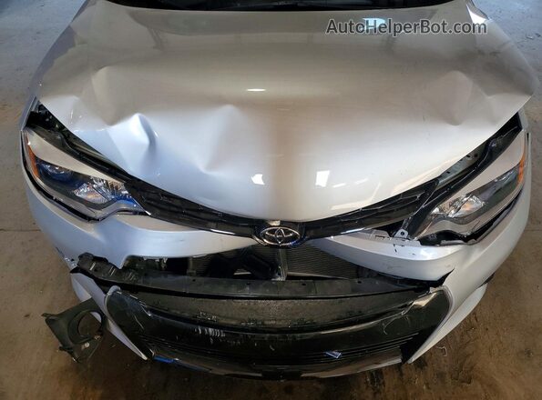 5YFBURHE2GP474100 2016 TOYOTA COROLLA Silver Rear interior view
