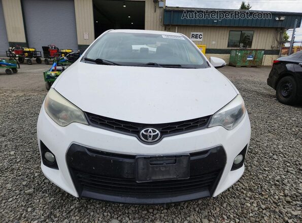5YFBURHE2GP477031 2016 TOYOTA COROLLA White Դիմացի տեսք