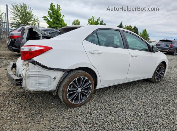 5YFBURHE2GP477031 2016 TOYOTA COROLLA White Հետևի աջ