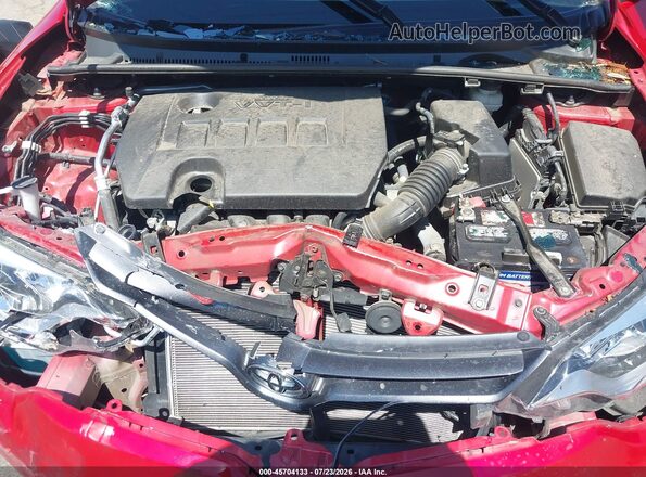 5YFBURHE2GP486005 2016 TOYOTA COROLLA Красный Вид сзади