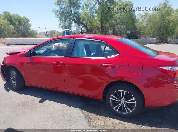 5YFBURHE2GP486005 2016 TOYOTA COROLLA Красный Панорамный вид салона 360°