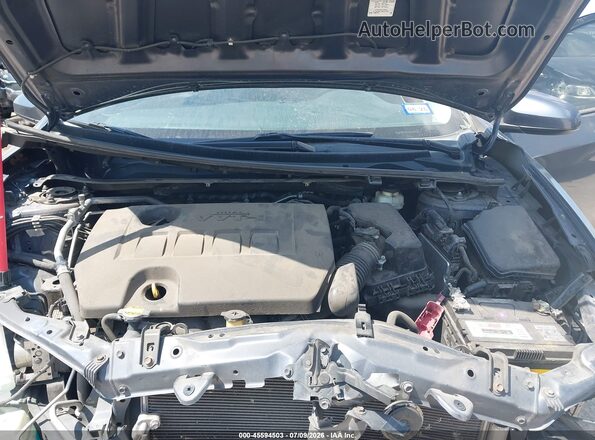 5YFBURHE2HP580337 2017 TOYOTA COROLLA Blue Rear view