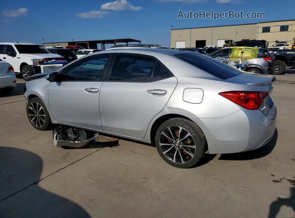 5YFBURHE2JP756471 2018 TOYOTA COROLLA Серебряный Задняя левая четверть