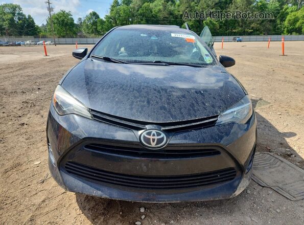5YFBURHE2KP856748 2019 TOYOTA COROLLA Black Դիմացի տեսք