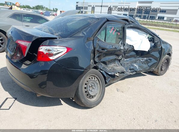 5YFBURHE2KP862968 2019 TOYOTA COROLLA Black Tył prawy