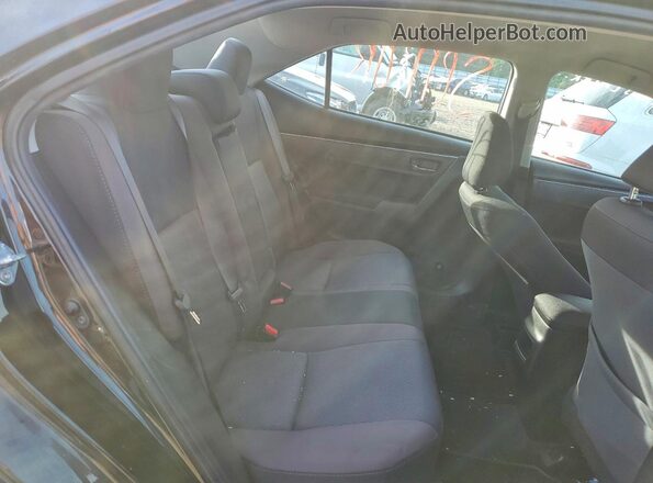 5YFBURHE2KP869970 2019 TOYOTA COROLLA Black Widok tylnych siedzeń