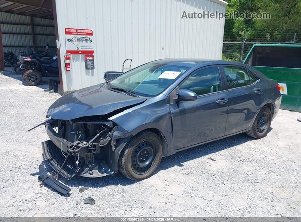 5YFBURHE2KP882007 2019 TOYOTA COROLLA Gray Przód lewy
