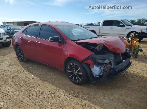 5YFBURHE2KP947874 2019 TOYOTA COROLLA Red Передня права чверть