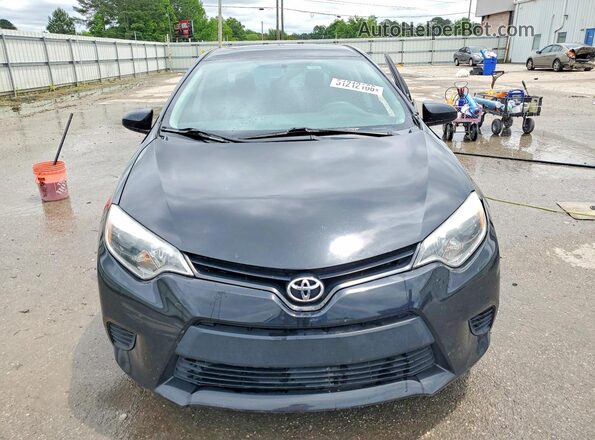 5YFBURHE3GP390688 2016 TOYOTA COROLLA Black Вид спереду