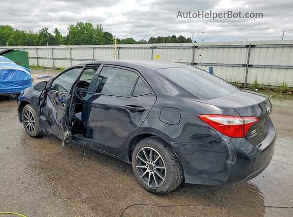 5YFBURHE3GP390688 2016 TOYOTA COROLLA Black Задня ліва чверть