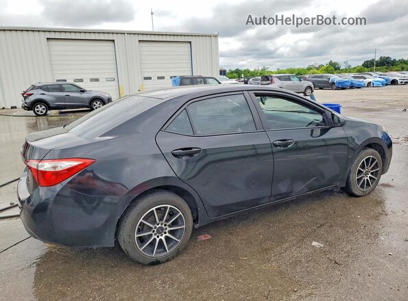 5YFBURHE3GP390688 2016 TOYOTA COROLLA Black Задня права чверть