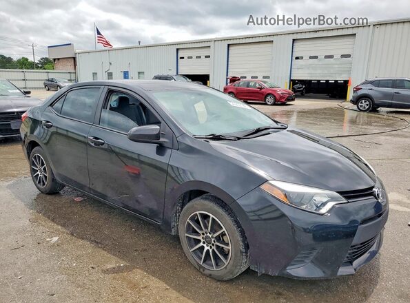 5YFBURHE3GP390688 2016 TOYOTA COROLLA Black Передня права чверть