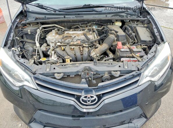 5YFBURHE3GP390688 2016 TOYOTA COROLLA Black Вид задньої частини салону