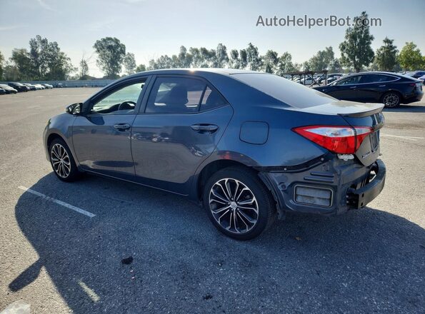 5YFBURHE3GP436200 2016 TOYOTA COROLLA Teal Rear left