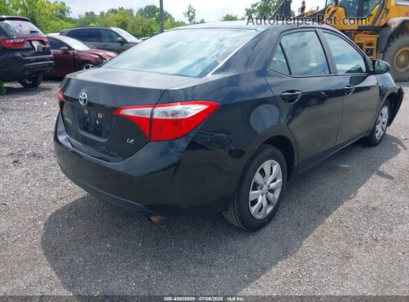 5YFBURHE3GP489205 2016 TOYOTA COROLLA Black უკანა მარჯვენა