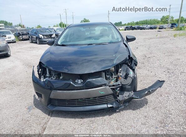 5YFBURHE3GP489205 2016 TOYOTA COROLLA Black ხელსაწყოთა პანელის ხედი
