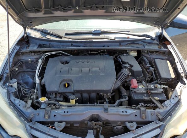 5YFBURHE3GP493822 2016 TOYOTA COROLLA Серый Вид задней части салона