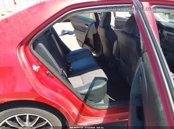 5YFBURHE3GP511073 2016 TOYOTA COROLLA Red VIN կոդի պիտակի տեսք