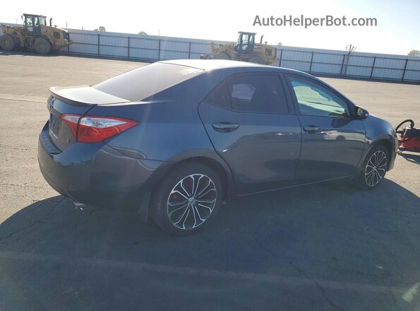5YFBURHE3GP519660 2016 TOYOTA COROLLA Charcoal Tył prawy