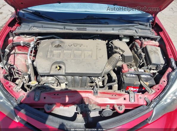 5YFBURHE3HP666417 2017 TOYOTA COROLLA Red Vista trasera