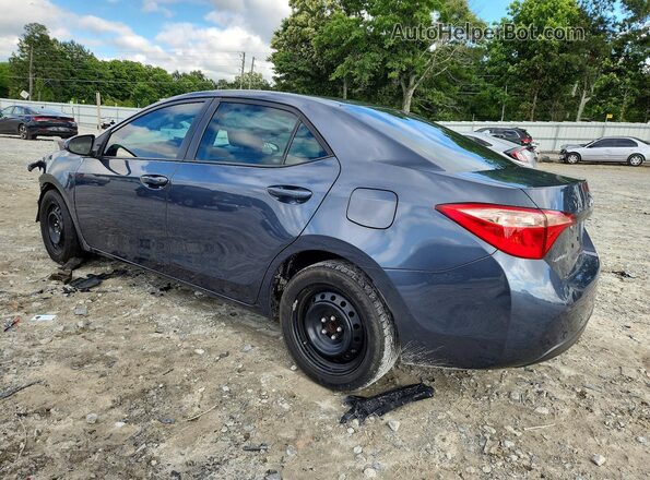 5YFBURHE3KP929366 2019 TOYOTA COROLLA Blue Հետևի ձախ