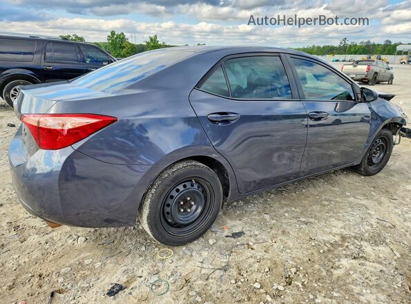 5YFBURHE3KP929366 2019 TOYOTA COROLLA Blue Հետևի աջ