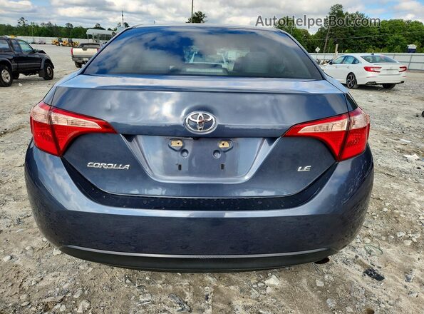 5YFBURHE3KP929366 2019 TOYOTA COROLLA Blue Հետևի տեսք