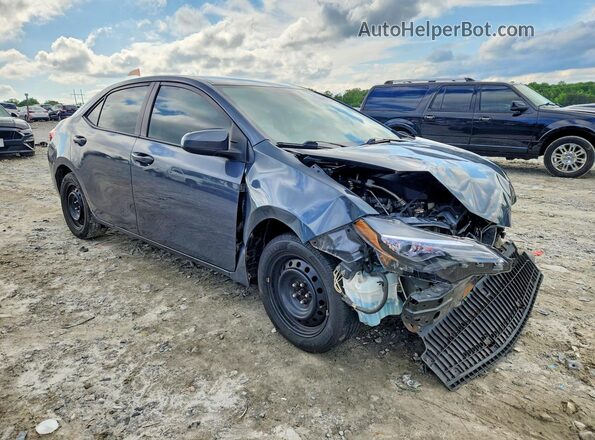 5YFBURHE3KP929366 2019 TOYOTA COROLLA Blue Առջևի աջ